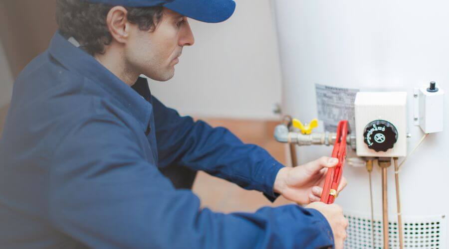 Local tankless water heater installation in Pukwana, SD